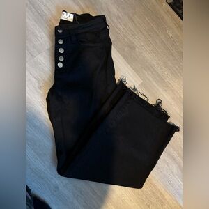 High waisted flare jeans